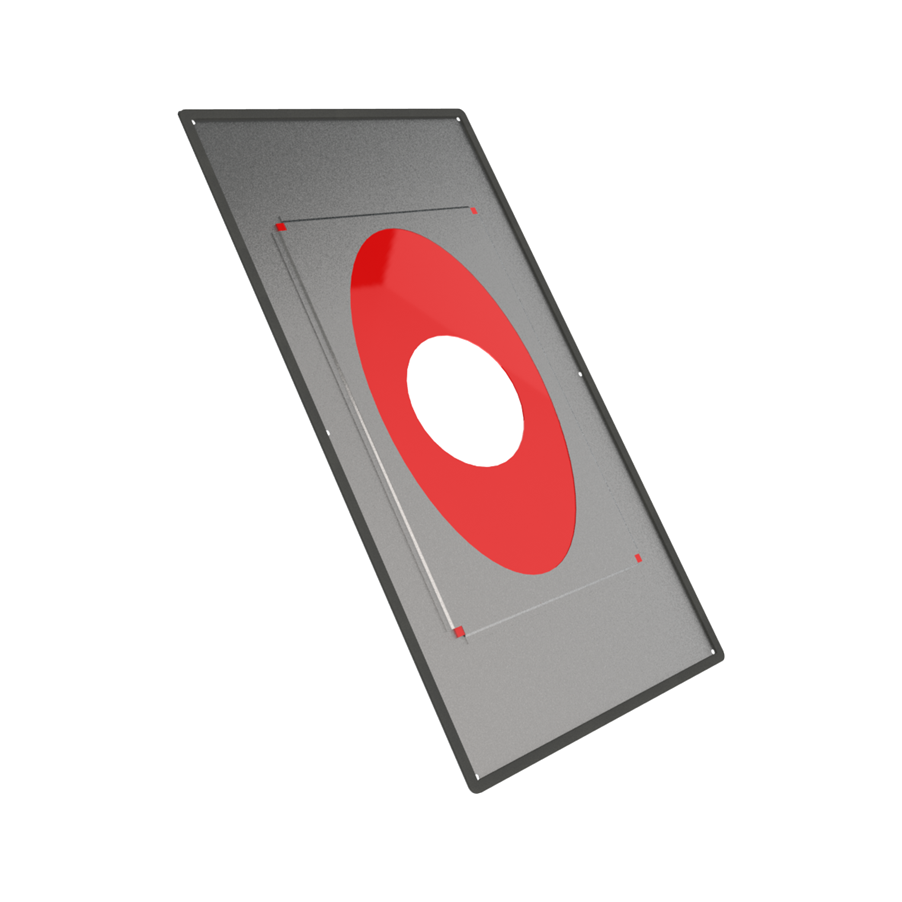 Jeremias DW-FU Decken-/Wandblende mit Dampfsperrendichtung – Typ DW1704