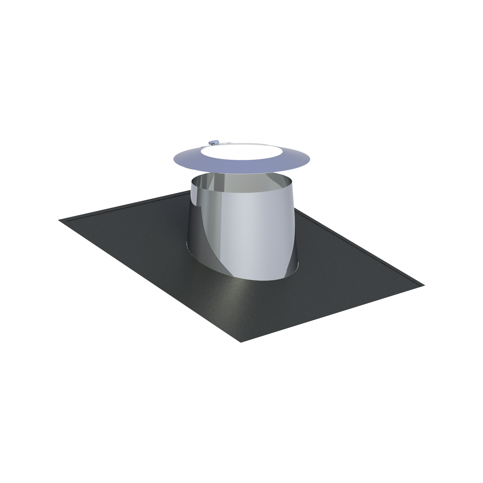 Jeremias DW-FU Dachdurchführung mit Elastomerrand grau – Typ DW2556-3