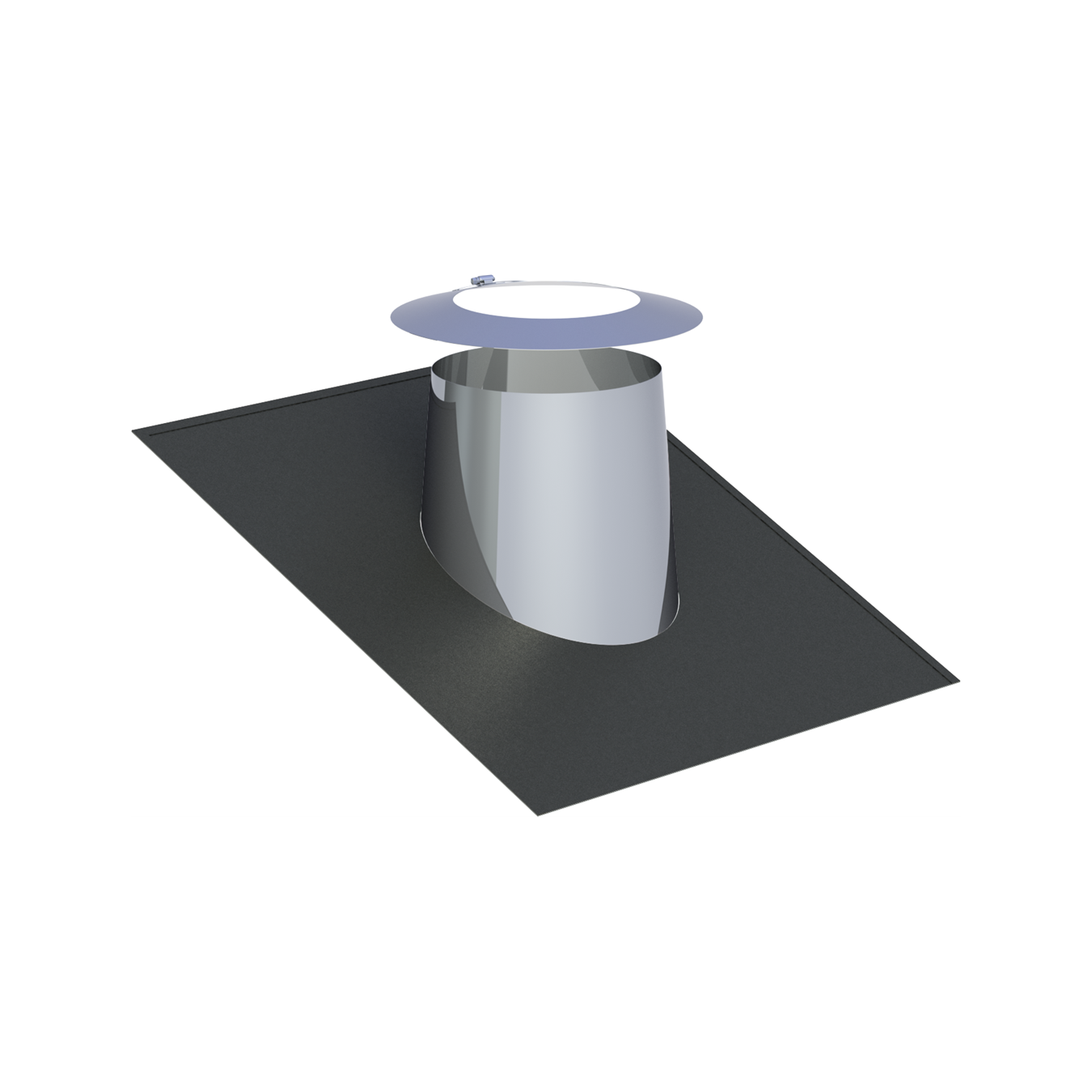 Jeremias DW-FU Dachdurchführung mit Elastomerrand grau – Typ DW2558-3