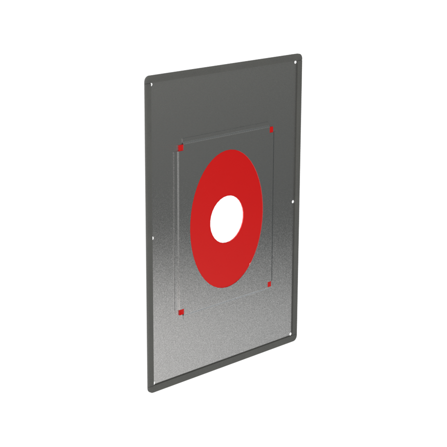 Jeremias DW-ECO 2.0 Decken-/Wandblende mit Dampfsperrendichtung – Typ DWECO1703