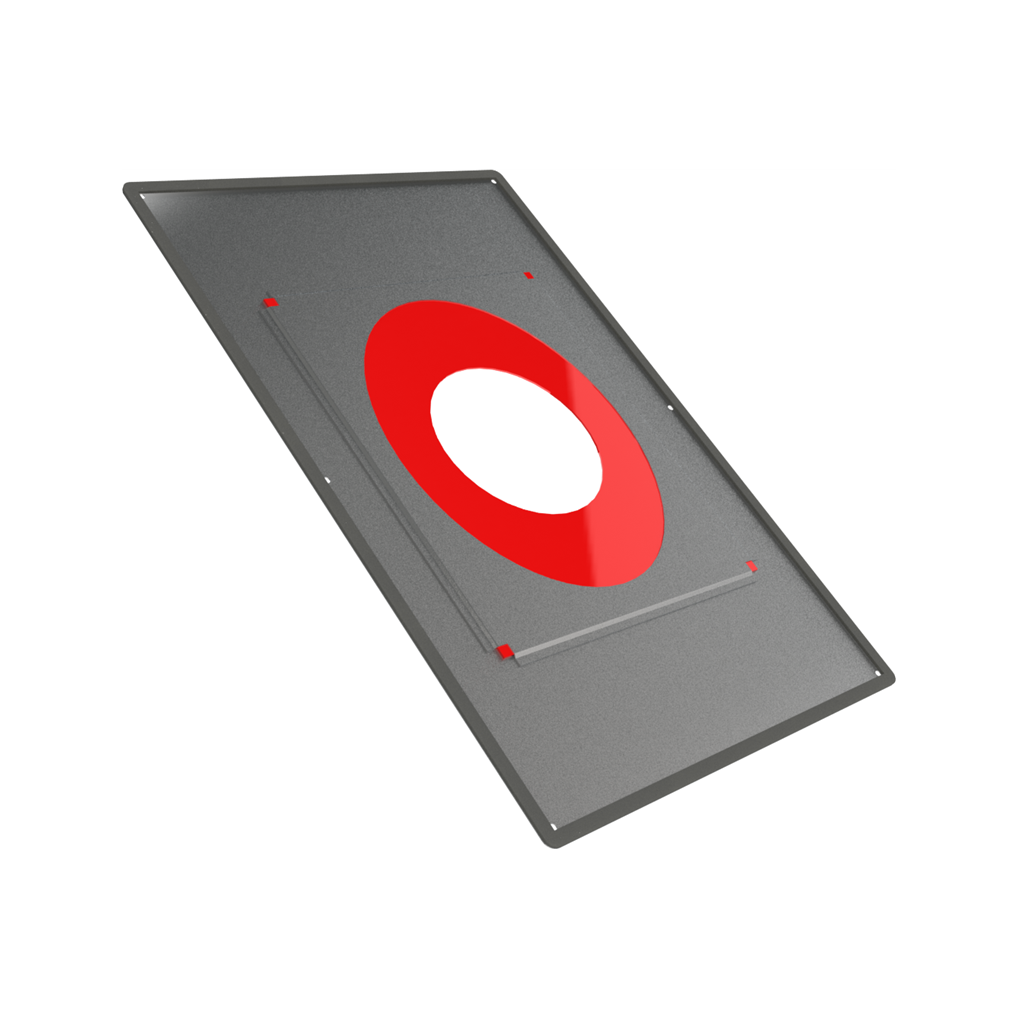 Jeremias DW-FU Decken-/Wandblende mit Dampfsperrendichtung – Typ DW1703