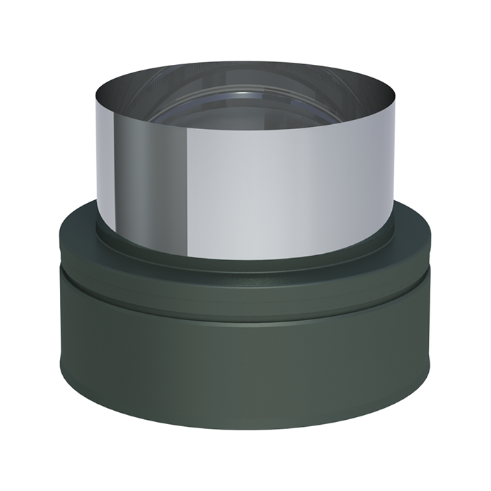 Jeremias DW-GREY Übergang zu EW-FU glatt – Anthrazitgrau, RAL 7016