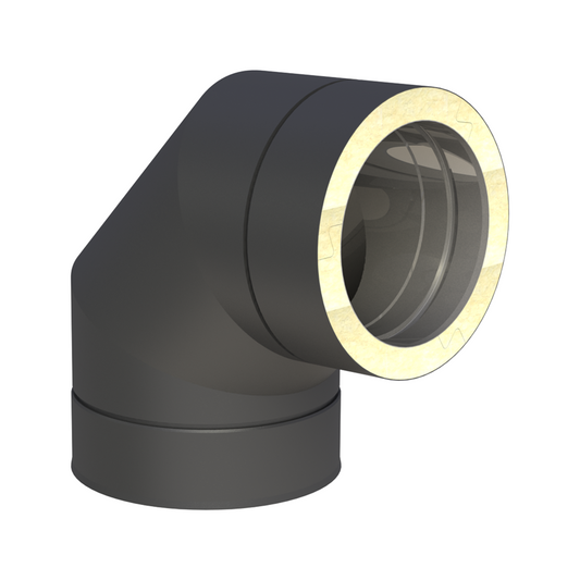 Jeremias DW-BLACK Winkel 87° – Schwarz, RAL 9011
