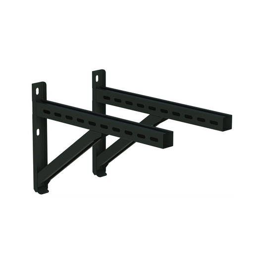 Jeremias DW-GREY Wandstütze und Querträger Typ II 500 mm – Anthrazitgrau, RAL 7016