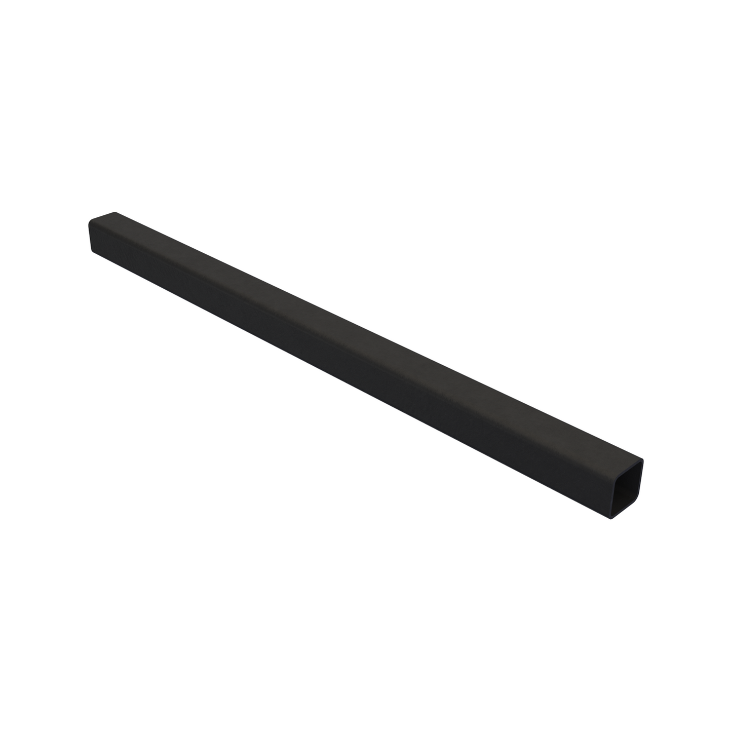 Jeremias DW-BLACK Verlängerungsrohr 30 × 30 mm für 28-DWECO20 einstrebig l = 500 mm – Schwarz, RAL 9011