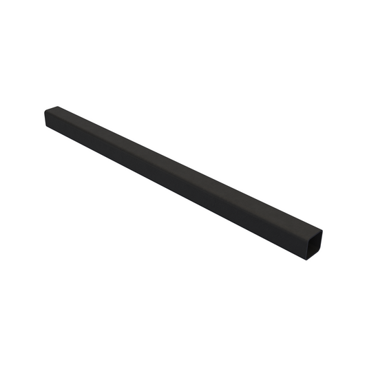 Jeremias DW-BLACK Verlängerungsrohr 30 × 30 mm für 28-DWECO20 einstrebig l = 500 mm – Schwarz, RAL 9011