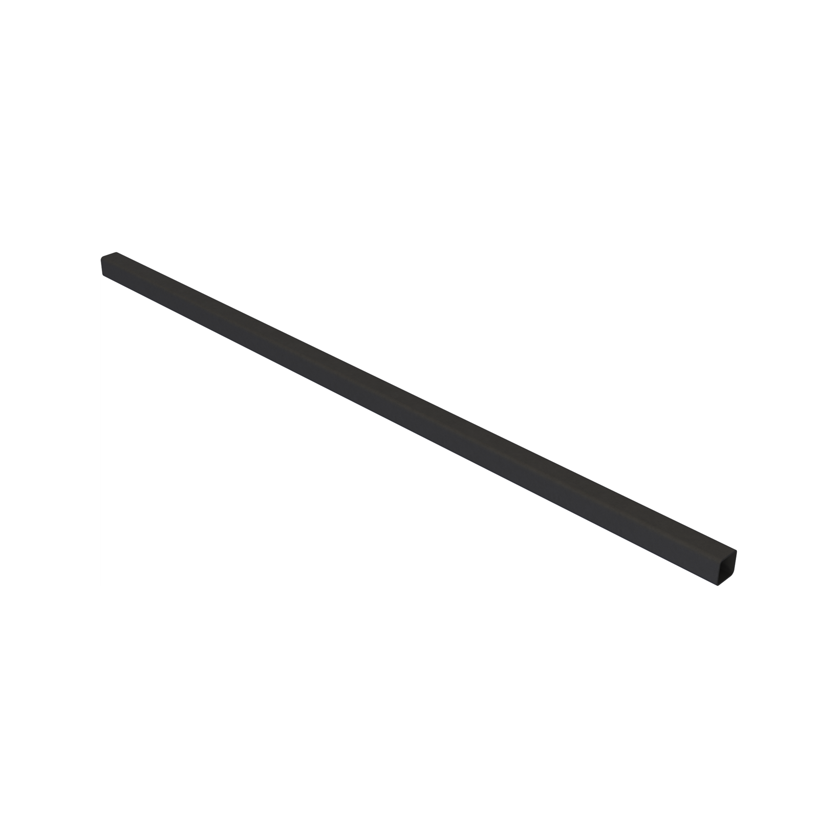 Jeremias DW-BLACK Verlängerungsrohr 30 × 30 mm für 28-DWECO20 einstrebig l = 1000 mm – Schwarz, RAL 9011