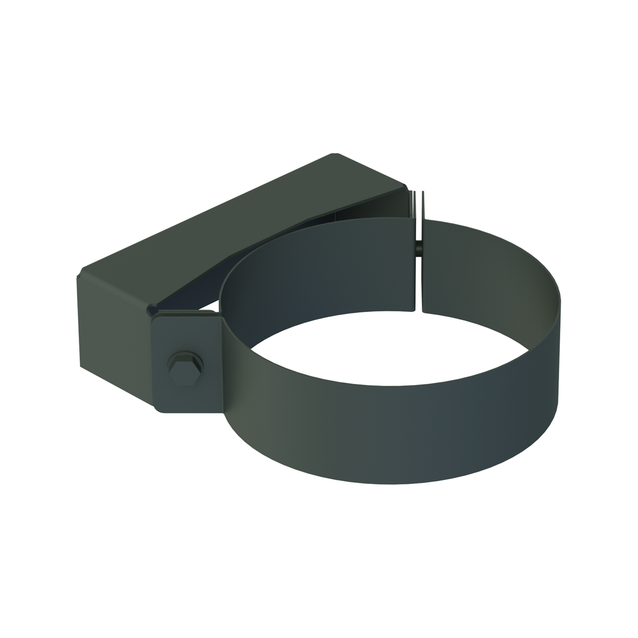 Jeremias DW-GREY Wandhalter 50 mm – Anthrazitgrau, RAL 7016