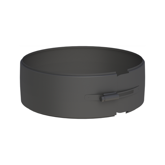Jeremias DW-BLACK Klemmband 2.0 (Ersatzteil) – Schwarz, RAL 9011