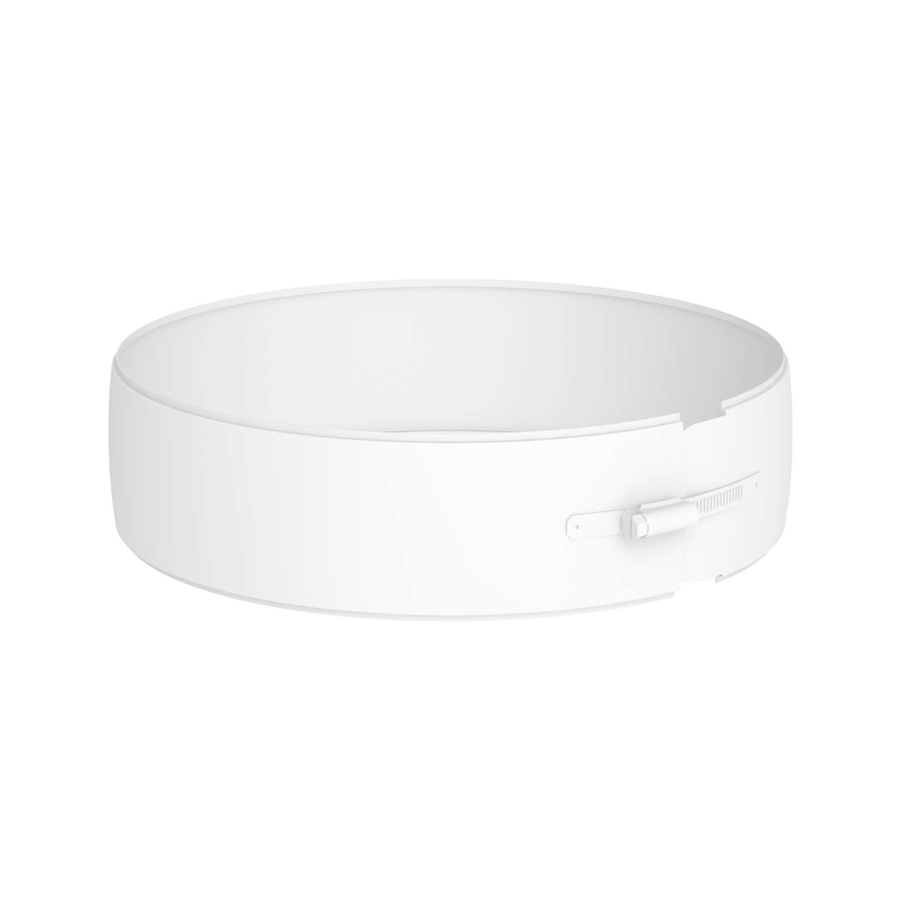 Jeremias DW-WHITE Klemmband 2.0 (Ersatzteil) – Weiß, RAL 9010