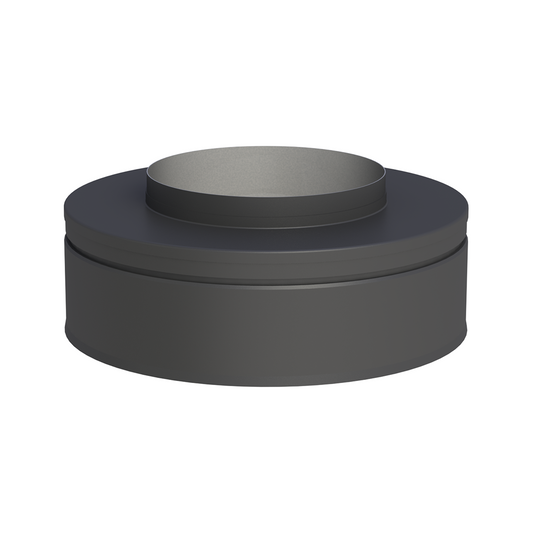 Jeremias DW-BLACK Mündungsabschluss (bis 450 °C/N1) – Schwarz, RAL 9011