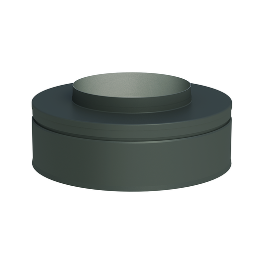 Jeremias DW-GREY Mündungsabschluss (bis 450 °C/N1) – Anthrazitgrau, RAL 7016