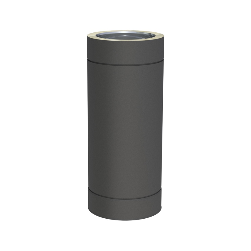 Jeremias DW-BLACK Längenelement 500 mm – Schwarz, RAL 9011