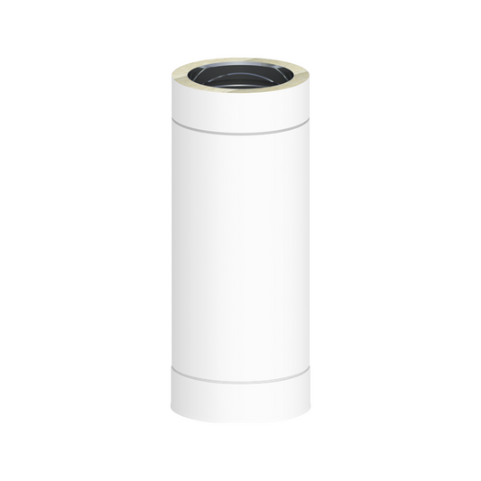 Jeremias DW-WHITE Längenelement 500 mm – Weiß, RAL 9010