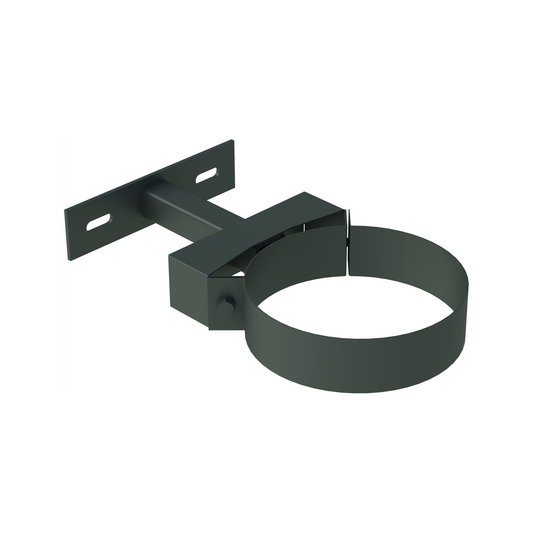Jeremias DW-GREY Wandhalter verstellbar 50–150 mm, einstrebig – Anthrazitgrau, RAL 7016