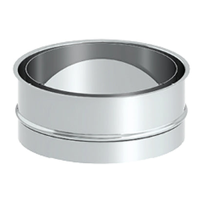 Jeremias FERRO-LUX Doppeltes Wandfutter DC01, 100 mm, Unlackiert
