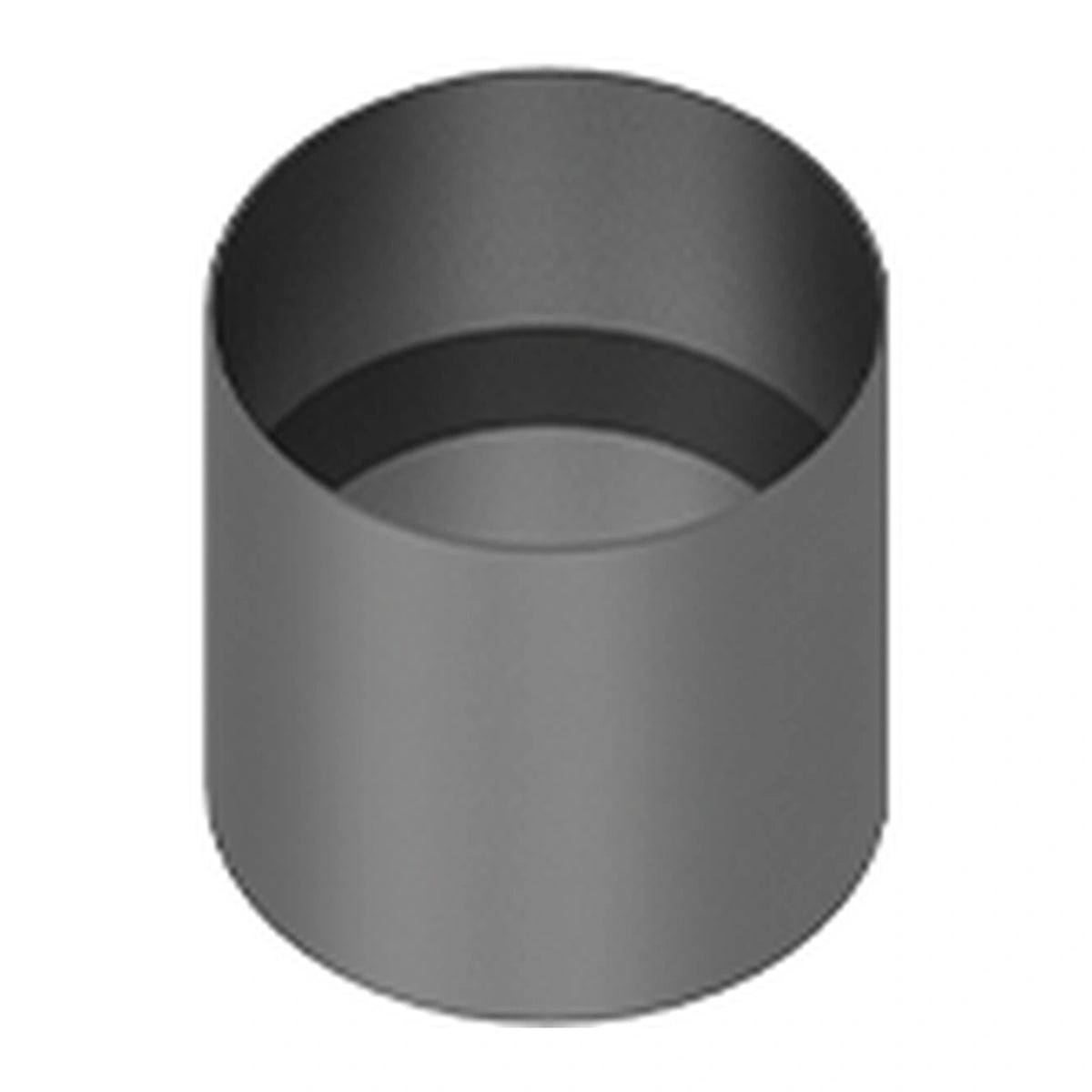 Jeremias FERRO-LUX Ofenrohr mit Kondensatring, 150 mm, Gussgrau