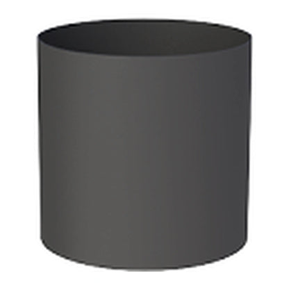 Jeremias FERRO-LUX Ofenrohr mit Kondensatring, 150 mm, Schwarz