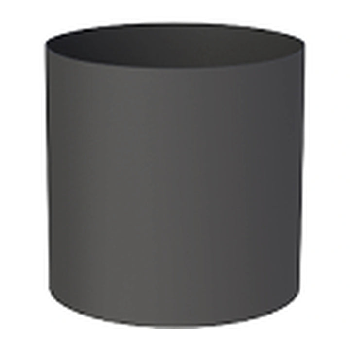 Jeremias FERRO-LUX Ofenrohr mit Kondensatring, 150 mm, Schwarz