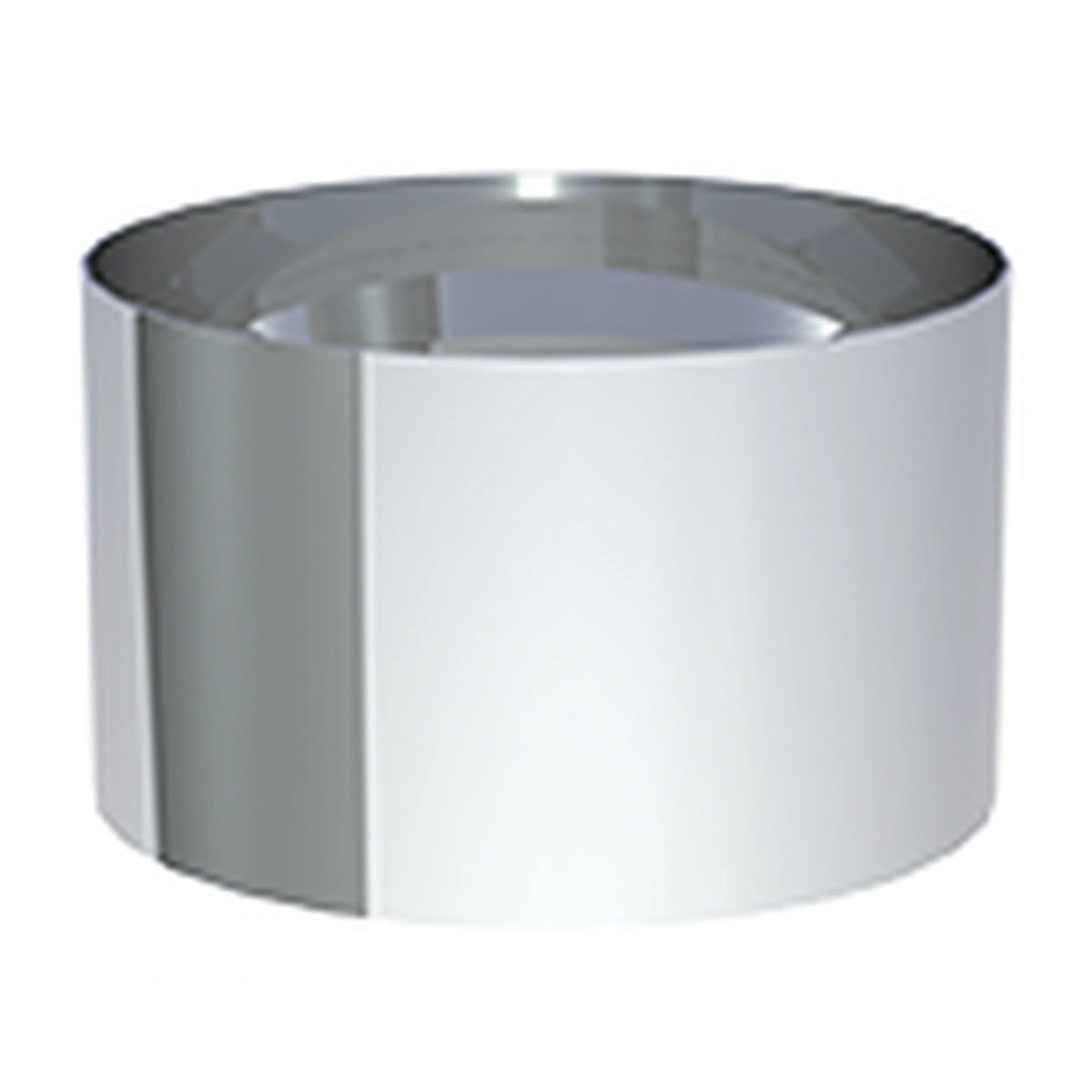 Jeremias FERRO-LUX Ofenrohr mit Kondensatring, 150 mm, Unlackiert