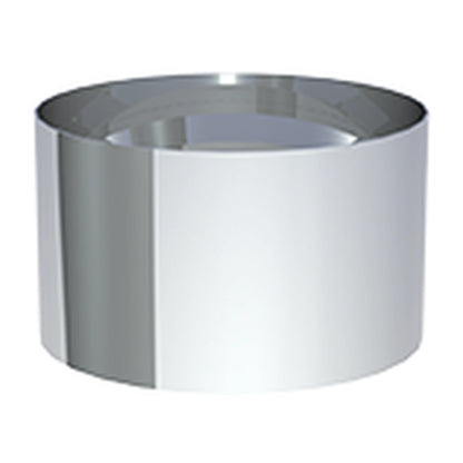 Jeremias FERRO-LUX Ofenrohr mit Kondensatring, 150 mm, Unlackiert