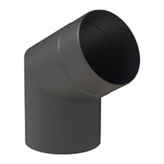 Jeremias FERRO-LUX Ofenrohrbogen 60°, Schwarz