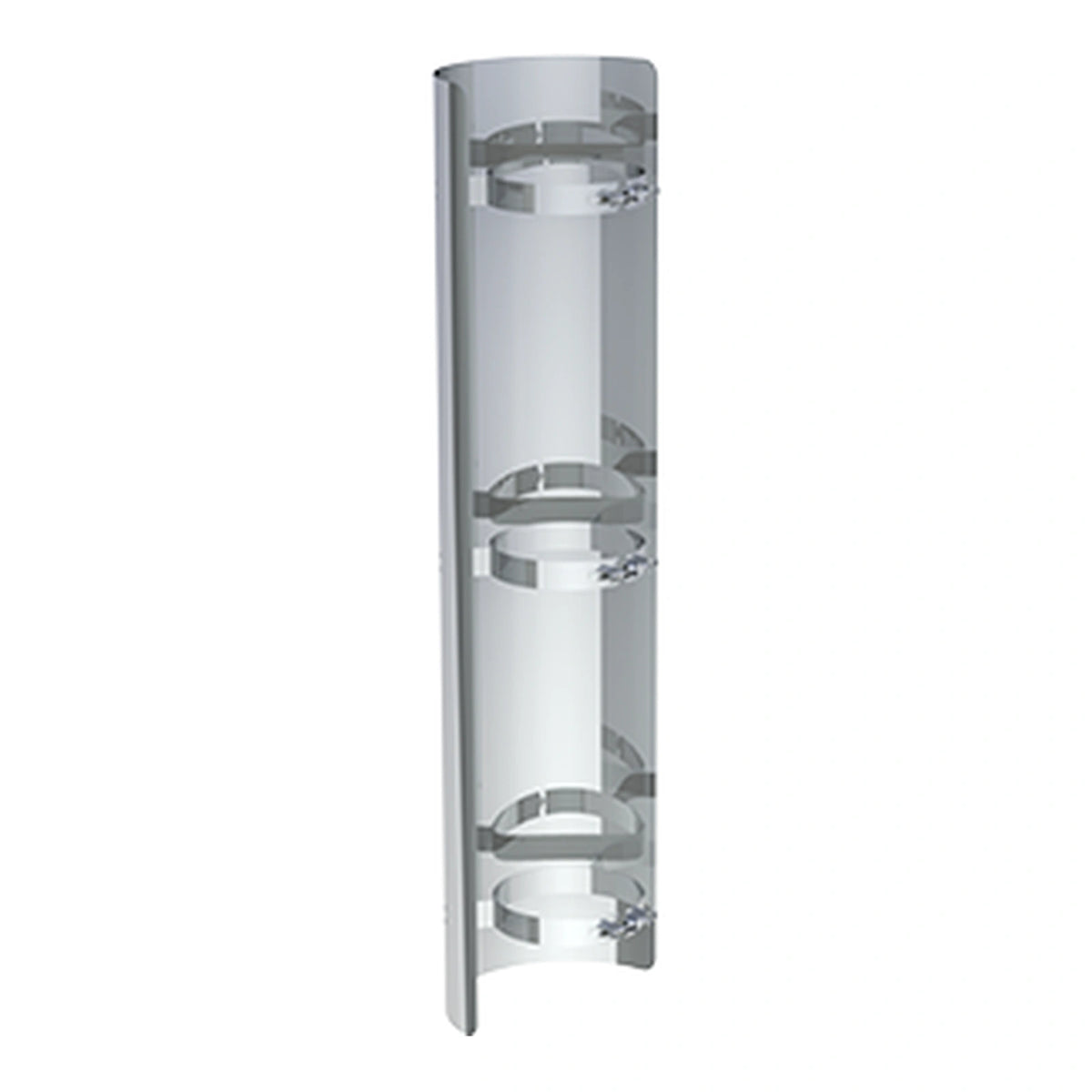 Jeremias FERRO-LUX Strahlungsschutz für gerades Ofenrohr, 1000 mm, Unlackiert