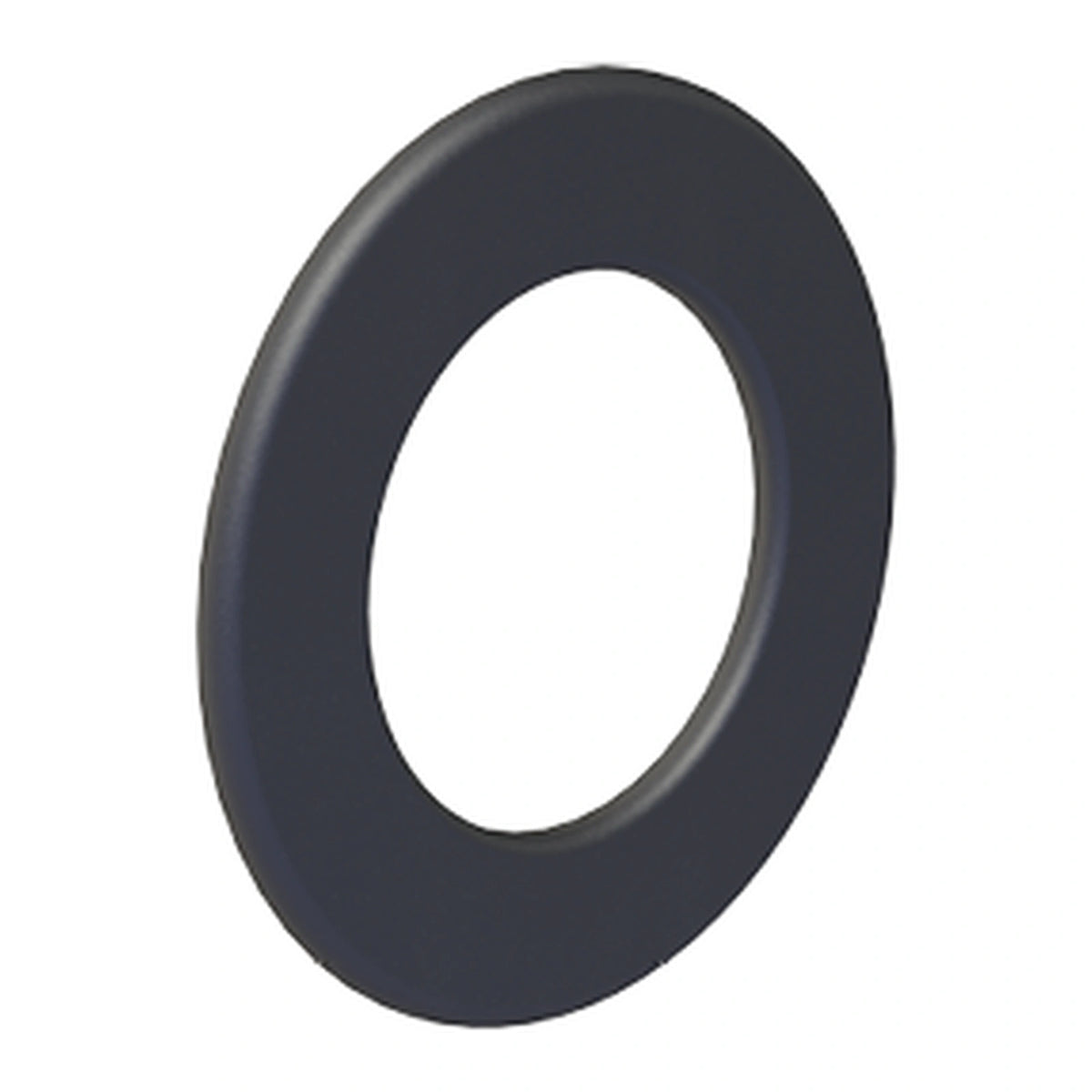 Jeremias FERRO-LUX Wandrosette, Schwarz, 55 mm breit