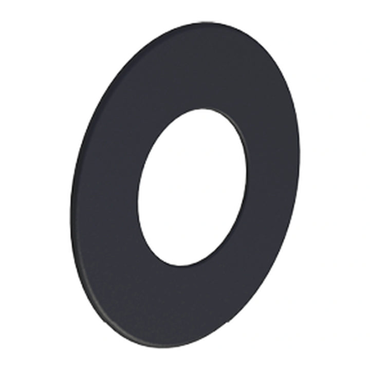 Jeremias FERRO-LUX Wandrosette, Schwarz, 85 mm breit