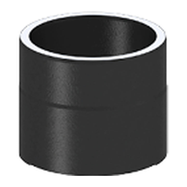 Jeremias ISO-LINE Gedämmtes Ofenrohr mit Kondensatring, 150 mm, Schwarz