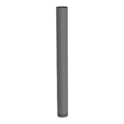 Jeremias PELLET-LINE Gerades Pelletrohr, 1000 mm, Gussgrau