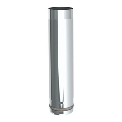 Jeremias PELLET-LINE Gerades Pelletrohr, 1000 mm, Unlackiert