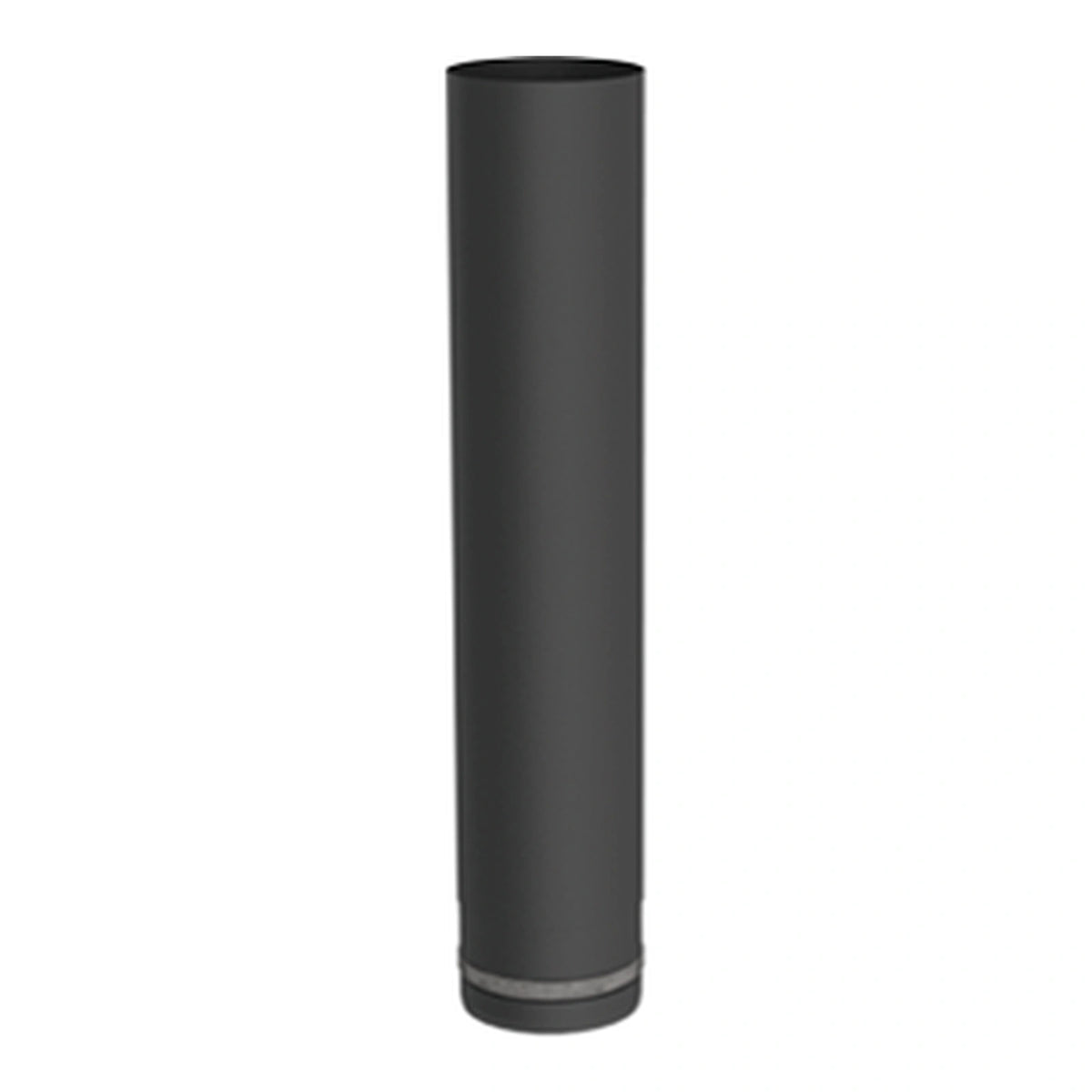 Jeremias PELLET-LINE Gerades Pelletrohr, 500 mm, Schwarz