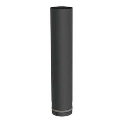 Jeremias PELLET-LINE Gerades Pelletrohr, 500 mm, Schwarz