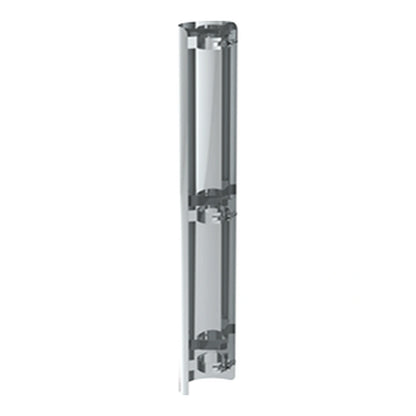 Jeremias PELLET-LINE Pelletrohr Strahlungsschutz gerade, 1000 mm, Unlackiert