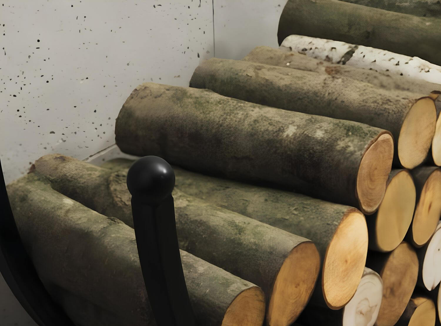 Kaminholzregal CookKing Spiral 80 cm