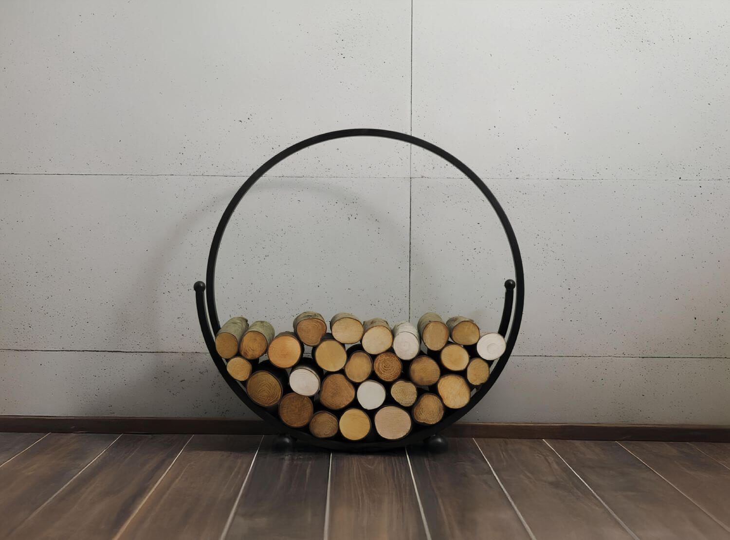 Kaminholzregal CookKing Spiral 80 cm