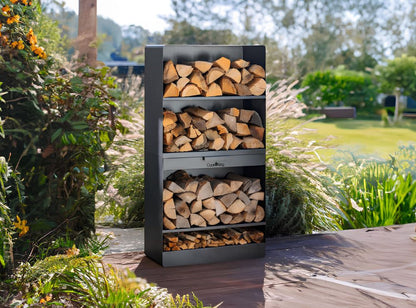 Kaminholzregal CookKing Vento 150x80x30cm