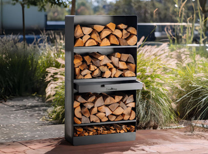 Kaminholzregal CookKing Vento 150x80x30cm