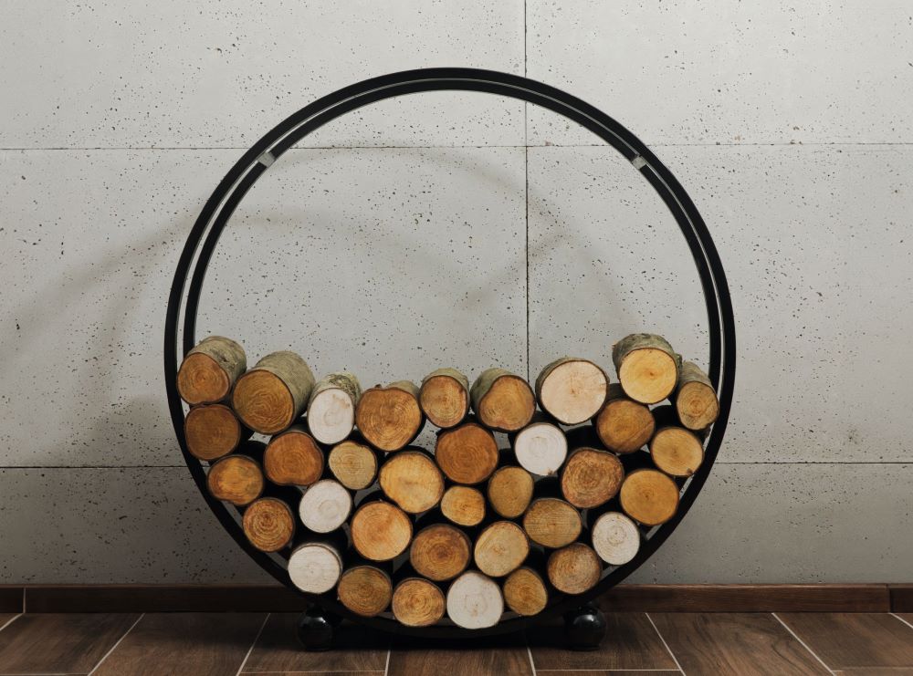Kaminholzregal „DAISY“, 80 - 100 cm - Ofenerlebnis.de