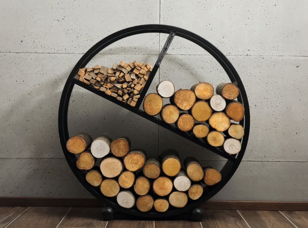 Kaminholzregal „DIEGO“, 80 - 100 cm - Ofenerlebnis.de