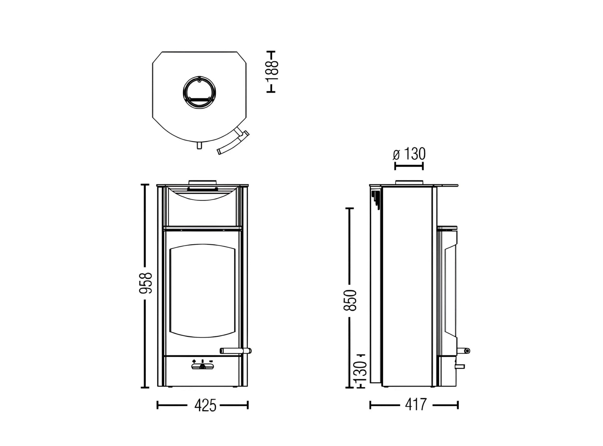 Kaminofen Austroflamm Flok 2.0 - ofenerlebnis.de