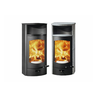 Kaminofen Austroflamm Flok 2.0 (4 kW) Speckstein, RR oben Varianten auswahl