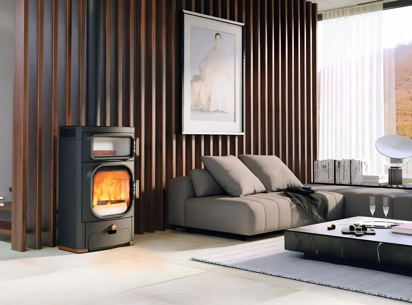 Kaminofen Austroflamm Heidi Back 2.0 - ofenerlebnis.de 