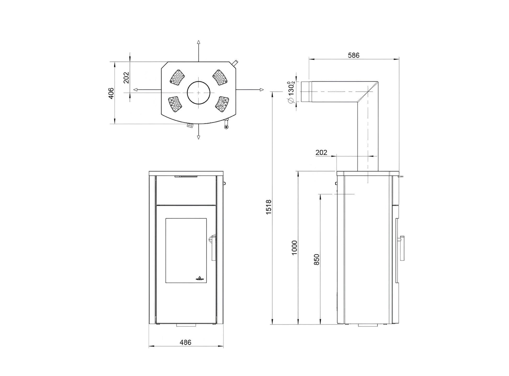 Kaminofen Austroflamm Jini Xtra - ofenerlebnis.de