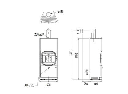 Kaminofen Austroflamm Kylie Xtra 2.0 - ofenerlebnis.de 