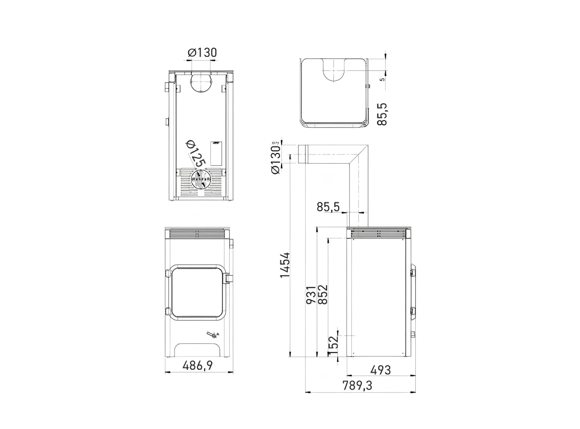 Kaminofen Austroflamm Luca Cook - ofenerlebnis.de