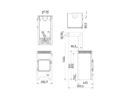 Kaminofen Austroflamm Luca Cook - ofenerlebnis.de