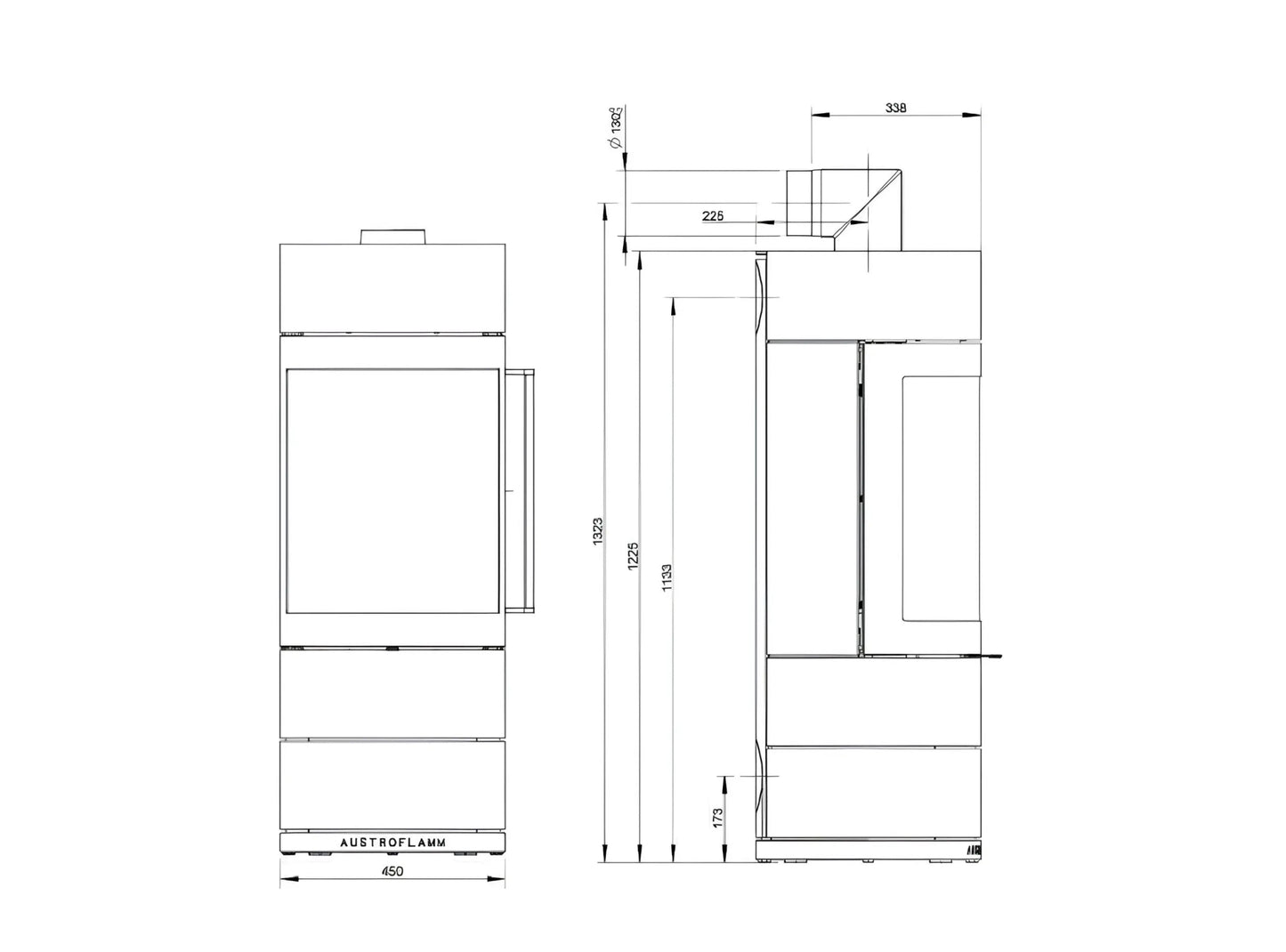 Kaminofen Austroflamm Lux - ofenerlebnis.de