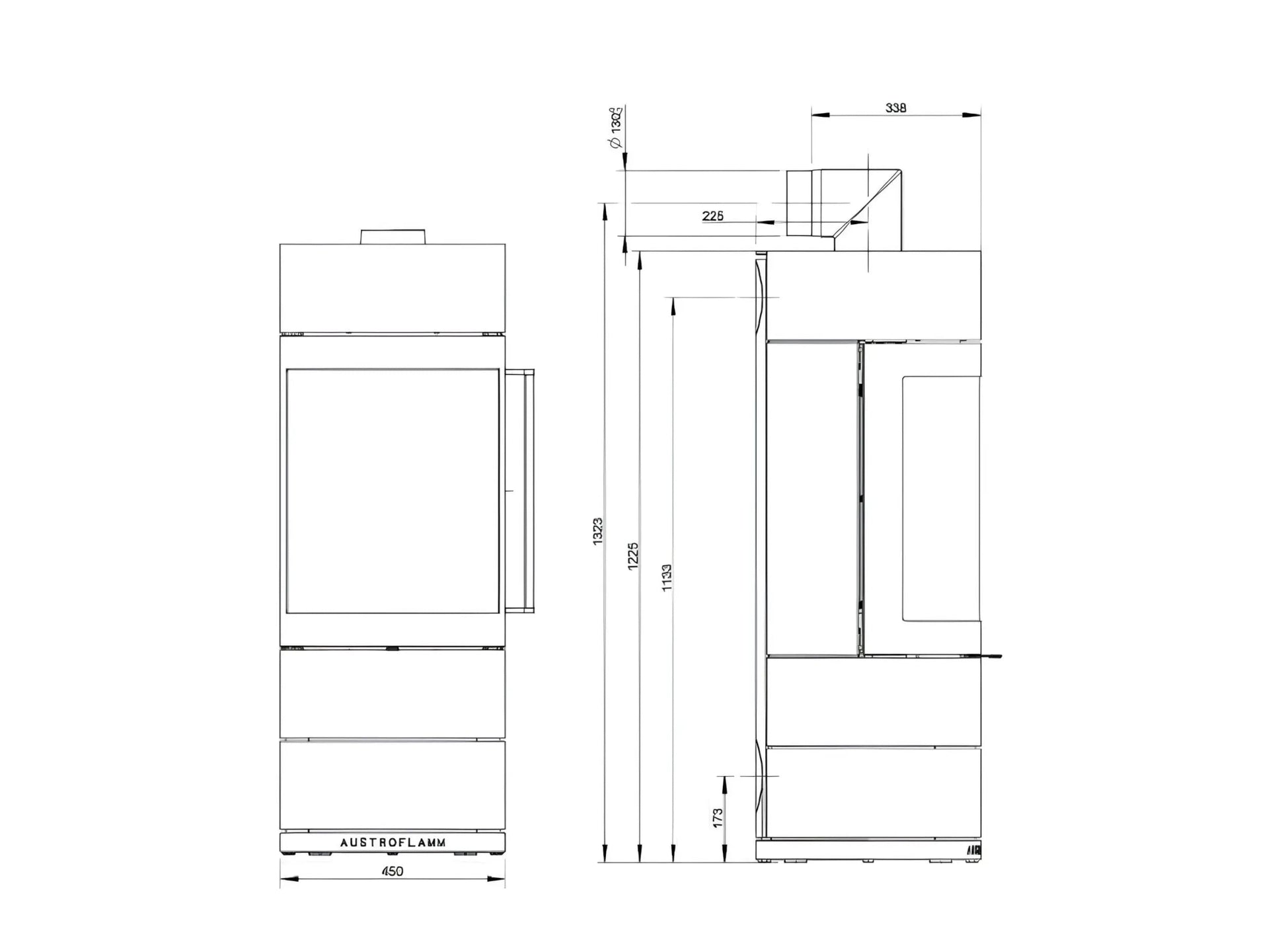Kaminofen Austroflamm Lux - ofenerlebnis.de